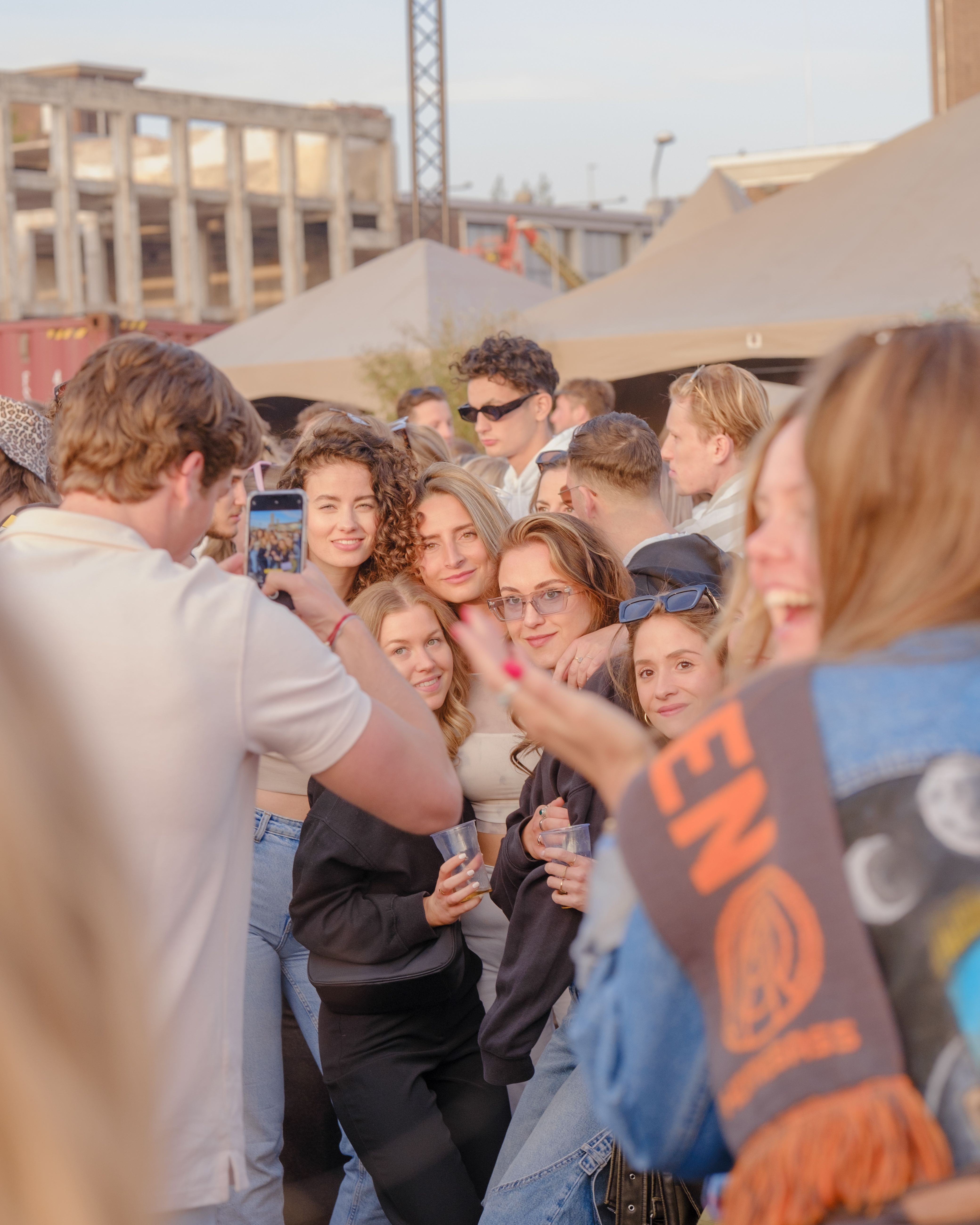 Attendees enjoying experiences